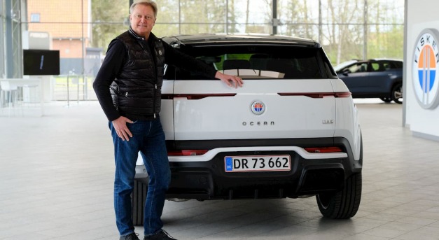 Átadták a Grazban gyártott első 707 km hatótávú Fisker Ocean elektromos autót